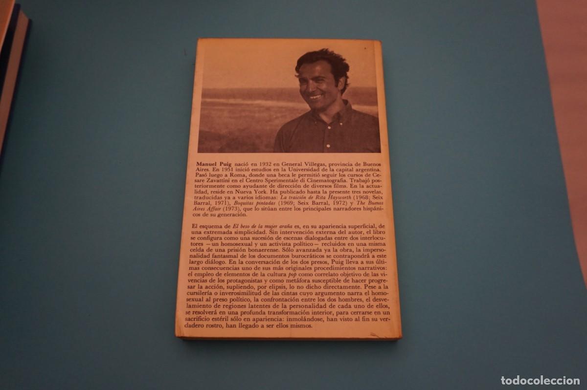 Libros: AR9B/ EL BESO DE LA MUJER ARA&Ntilde;A - MANUEL PUIG - Foto 6