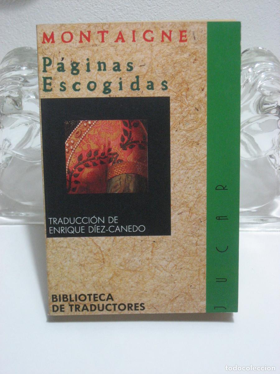 Libros: P&Aacute;GINAS ESCOGIDAS - Montaigne - Foto 1