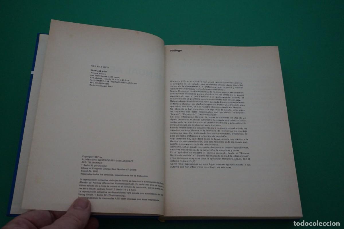 Libros: AMF-28G/ MANUAL AEG - NOVENA EDICION - Foto 3