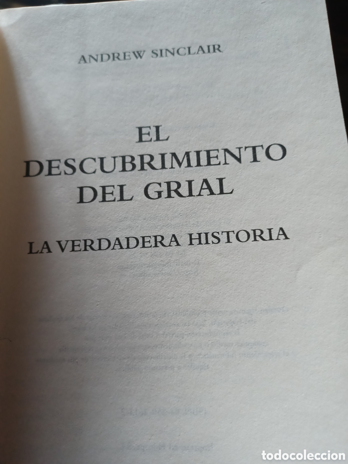 Libros: Barybook 310. . El descubrimiento del Grial Andrew sinclair edhasa - Foto 3