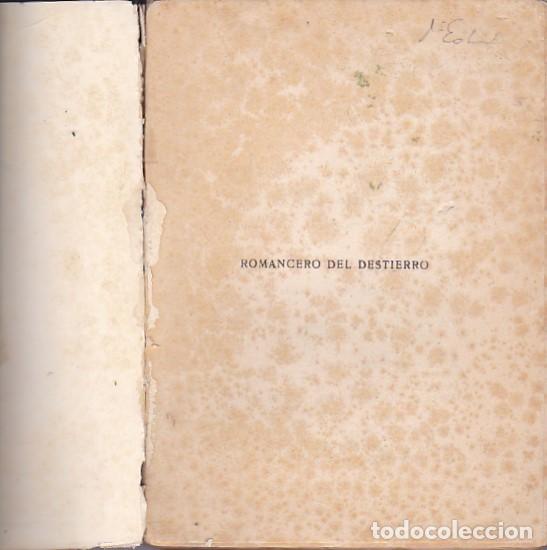 Libros: Romancero del destierro - UNAMUNO, Miguel de - Foto 3