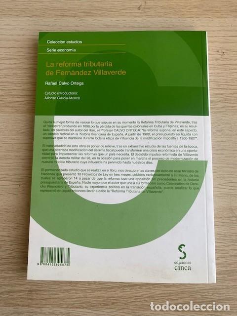 Libros: LA REFORMA TRIBUTARIA DE FERNANDEZ VILLAVERDE - Foto 2