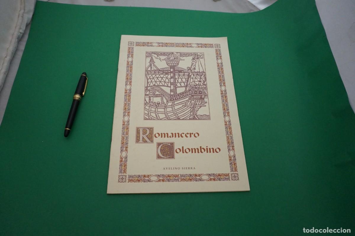 books: AMF-28I/ ROMANCERO COLOMBINO / AVELINO SIERRA