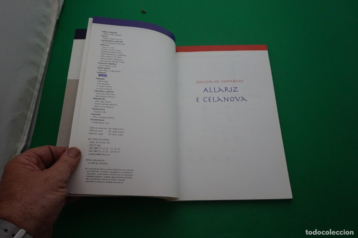 Libros: AMF-29F/ ALLARIZ E CELANOVA - GALICIA EN COMARCAS - LA VOZ DE GALICIA - Foto 2