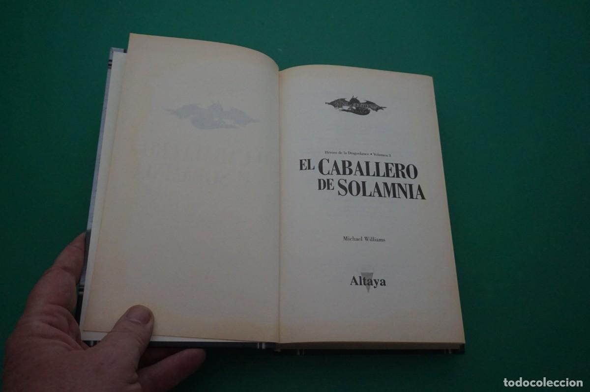 Libros: AMF-29F/ EL CABALLERO DE SOLAMNIA - MICHAEL WILLIAMS / ALTAYA EDICIONES - Foto 2