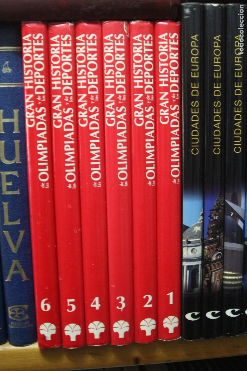 Libros: GRAN HISTORIA DE LAS OLIMPIADAS Y DE LOS DEPORTES 6 TOMOS - Foto 1