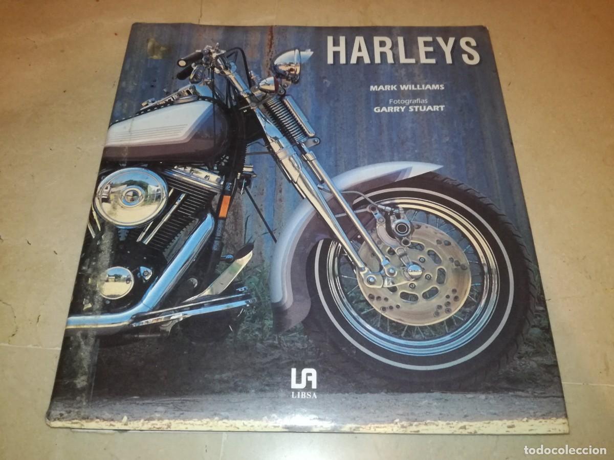 Libros: HARLEYS-DAVIDSON-MARK WILLIAMS-TAPA DURA-144 PAGS