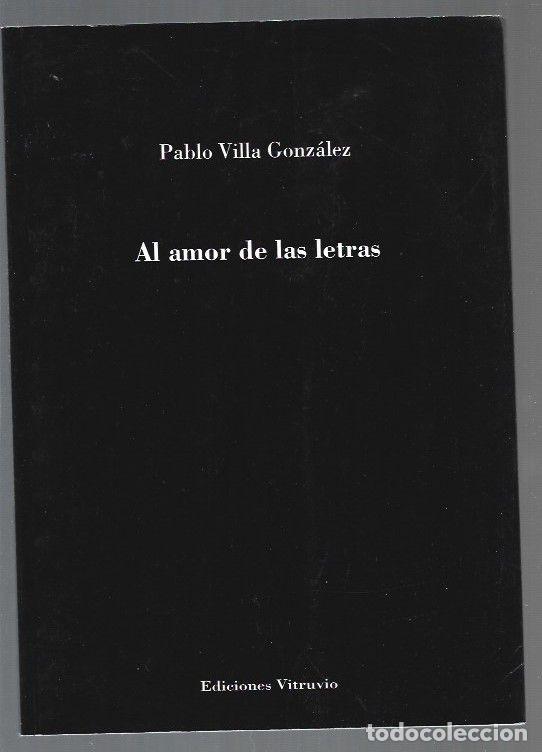 Libros: AL AMOR DE LAS LETRAS - VILLA GONZALEZ, PABLO - Foto 1