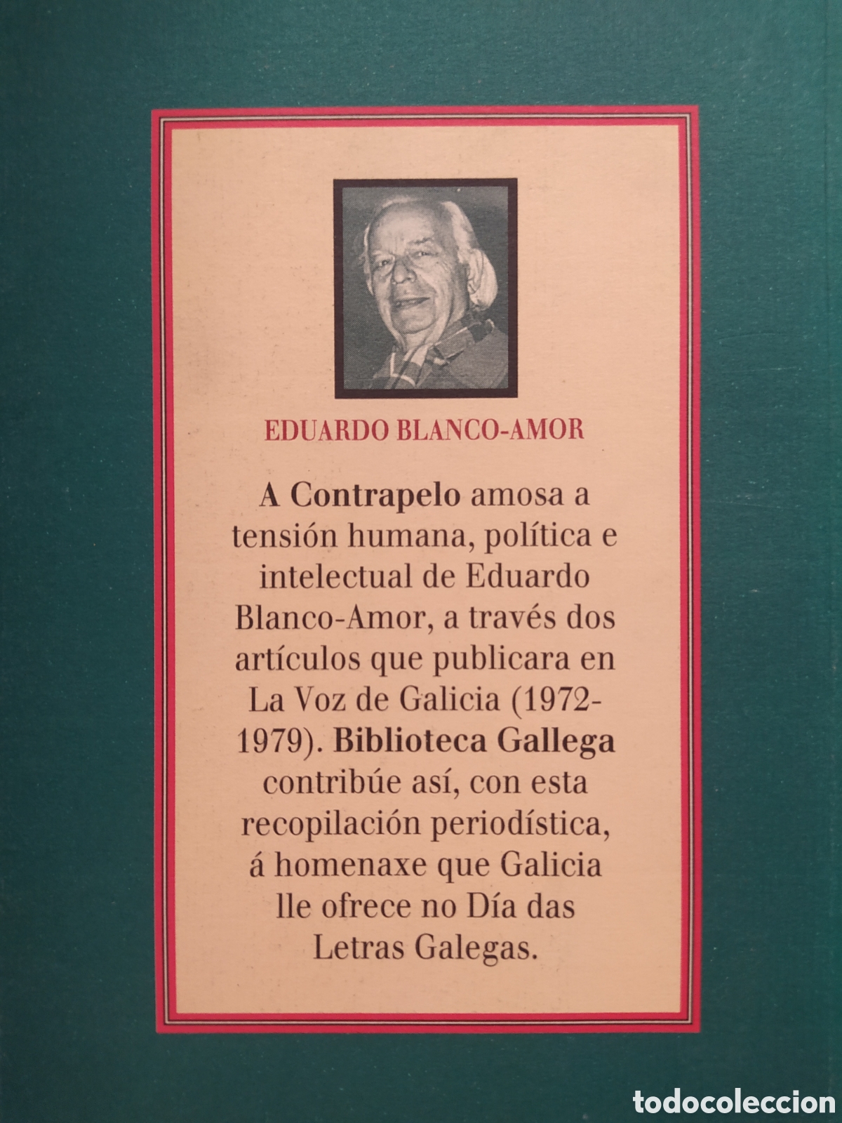 Libros: A contrapelo. Eduardo Blanco Amor - Foto 2