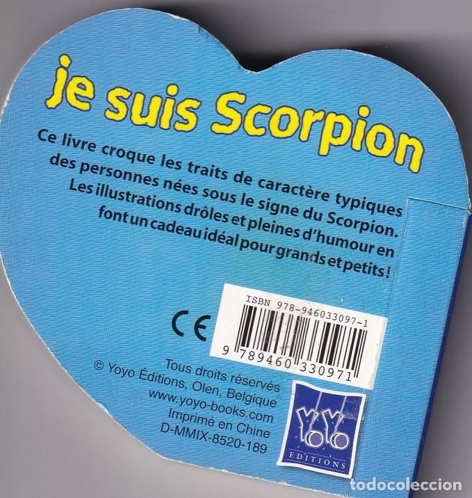 Libros: Je suis Scorpion - Libro en franc&eacute;s - Foto 2