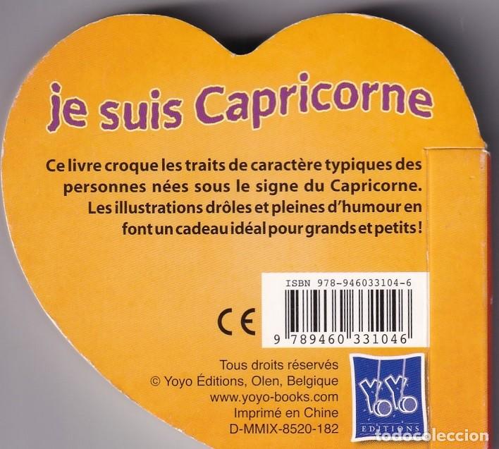 Libros: Je suis Capricorne / Libro en franc&eacute;s - Foto 2