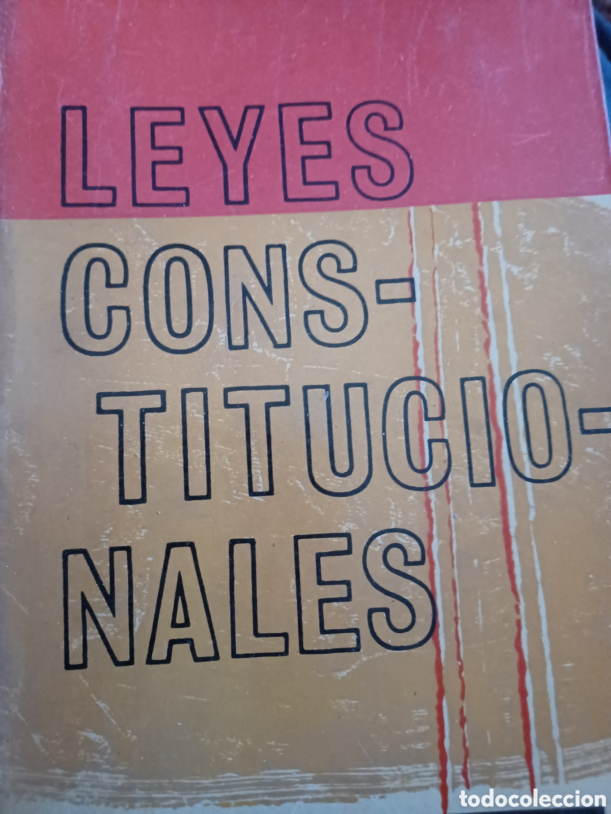 Libros: Barybook 285. Leyes constitucionales Taurus ediciones pol&iacute;tica - Foto 1
