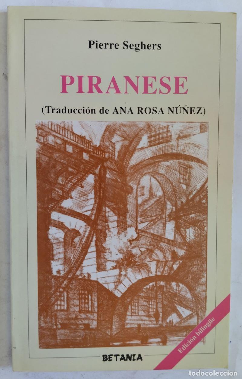 Libros: Piranese (edici&oacute;n biling&uuml;e) - Pierre Seghers - Foto 1