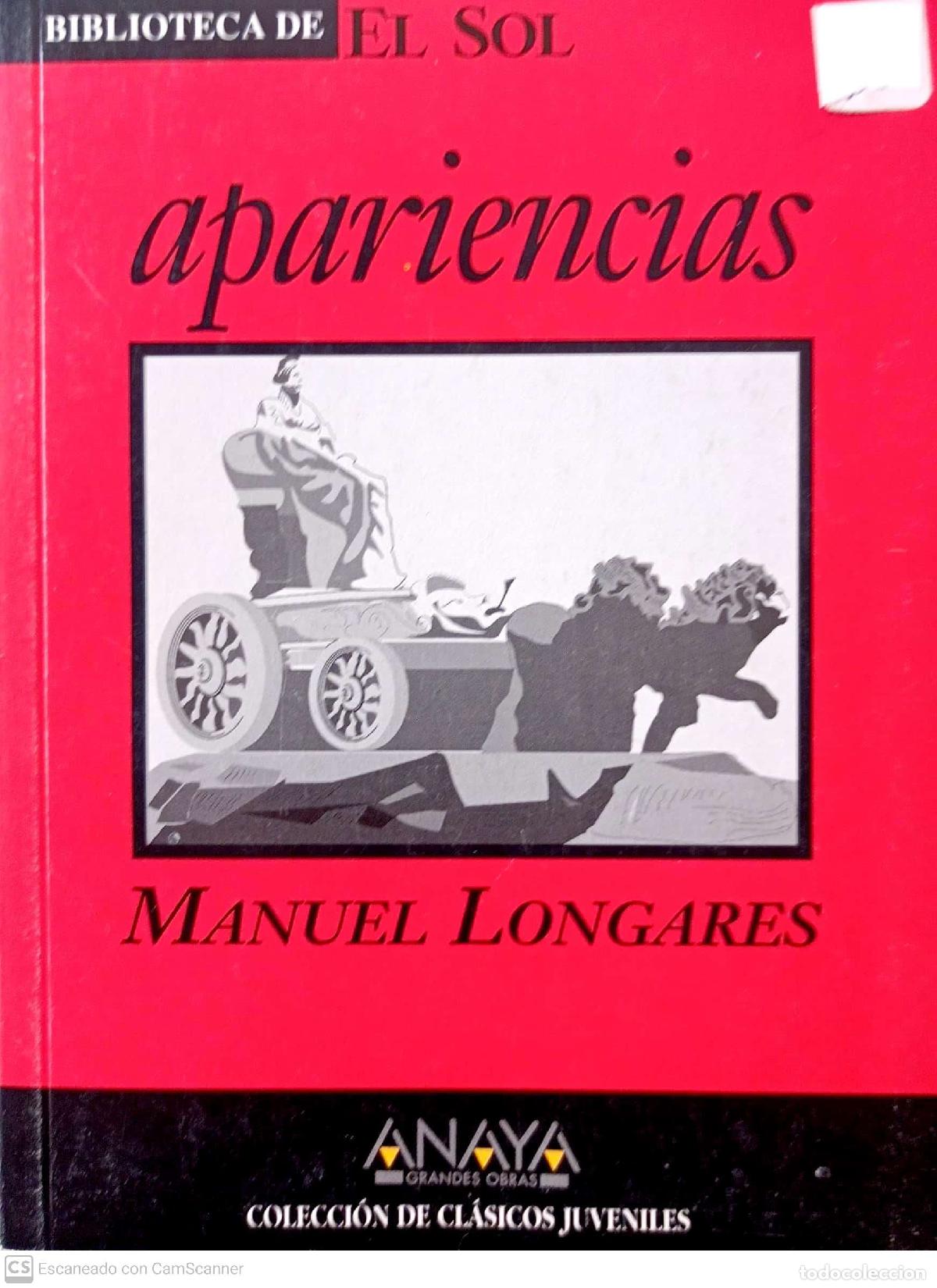 Libros: Apariencias - Longares, Manuel - Foto 1