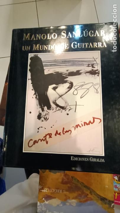 Libros: MANOLO SANLUCAR UN MUNDO DE GUITARRA