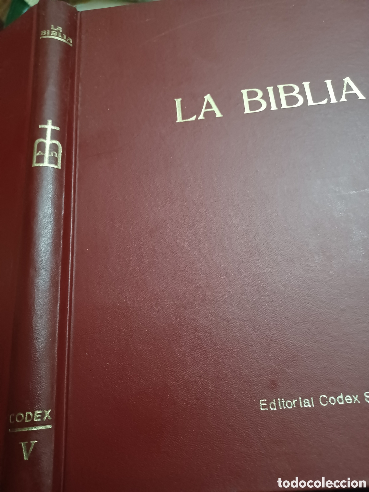 Libros: Barybook 311. . LA Biblia Editorial codex volumen I Y II 2 tomos - Foto 2