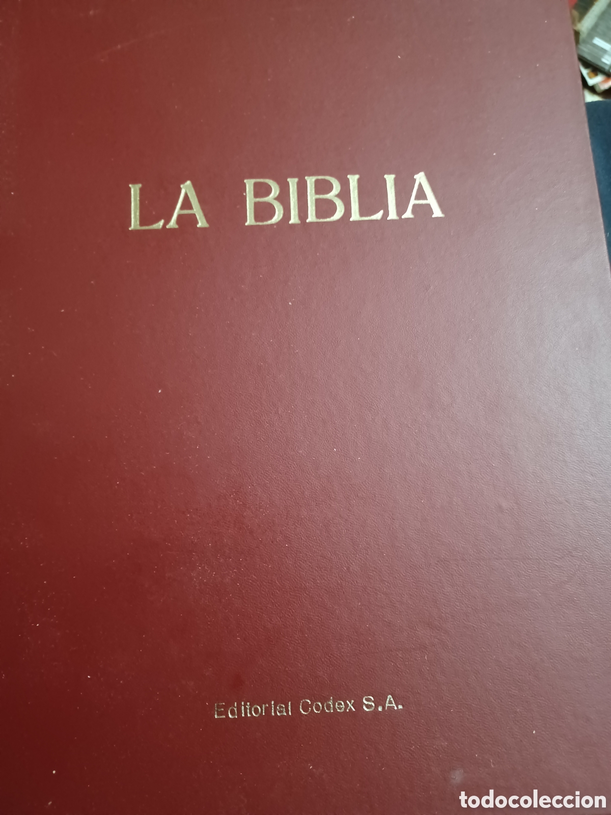Libros: Barybook 311. . LA Biblia Editorial codex volumen I Y II 2 tomos - Foto 1