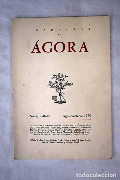 Libros: Cuadernos de &Aacute;gora, n&ordm; 46-48 - Foto 1