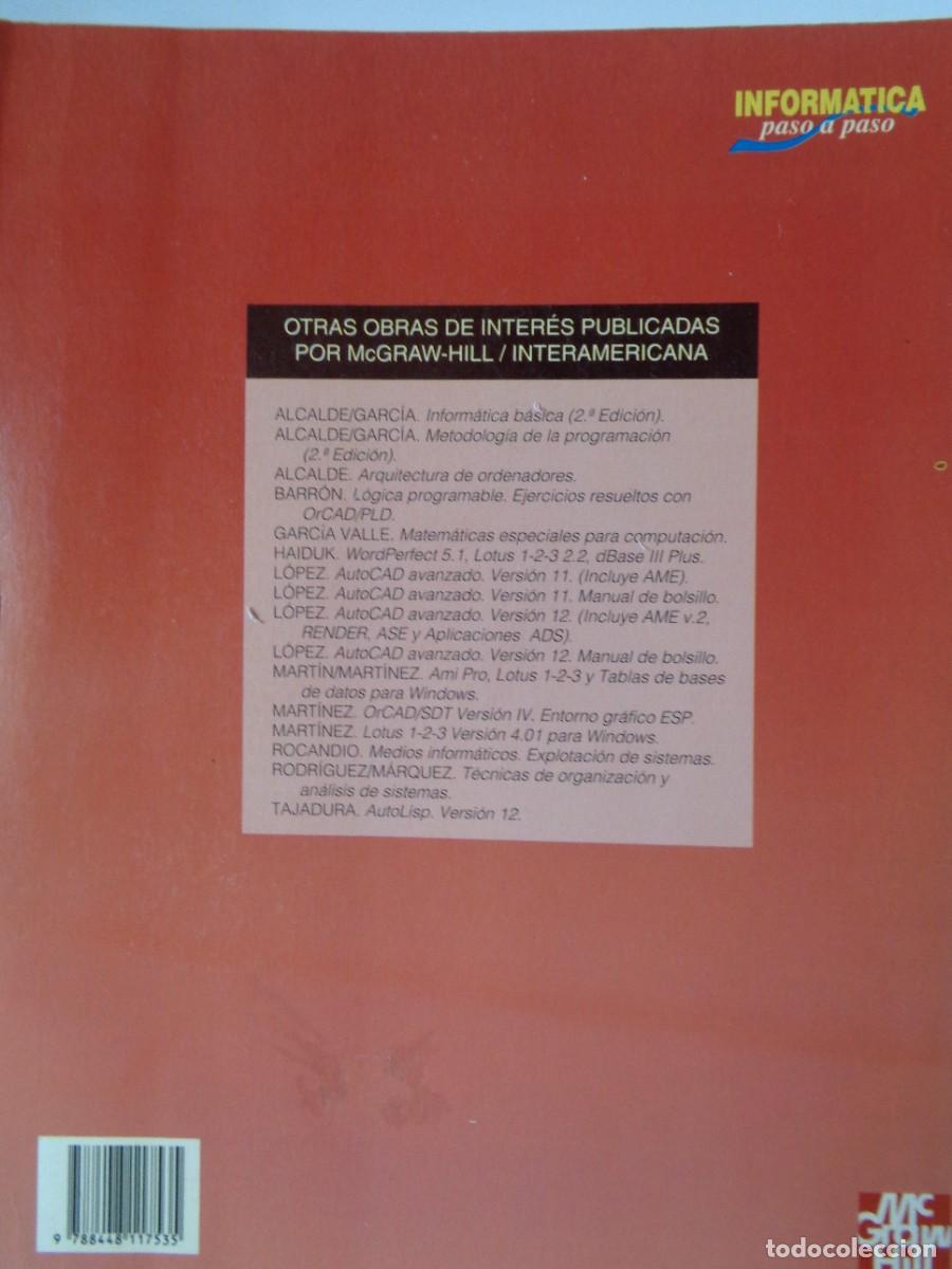 Libros: &iexcl;&iexcl; INTRODUCCION AL DISE&Ntilde;O. CAD-CAM, con ..- Micro Station. !! C-8. - Foto 5
