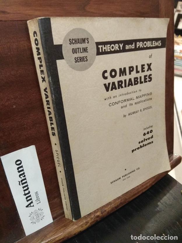 Libros: Theory and problems of complex variables - Foto 1