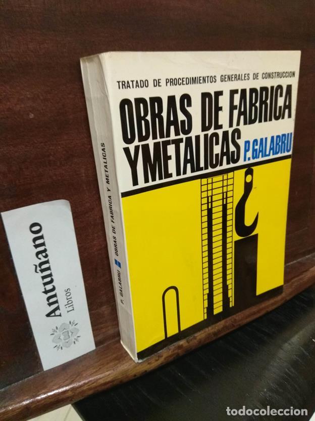 books: Obras de fabrica y metalicas