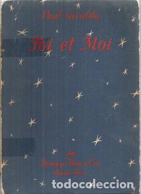 Libros: TOI ET MOI - GERALDY, PAUL - Foto 1