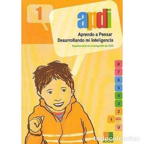Libros: APDI 1, APRENDO A PENSAR DESARROLLANDO MI INTELIGENCIA - Foto 1