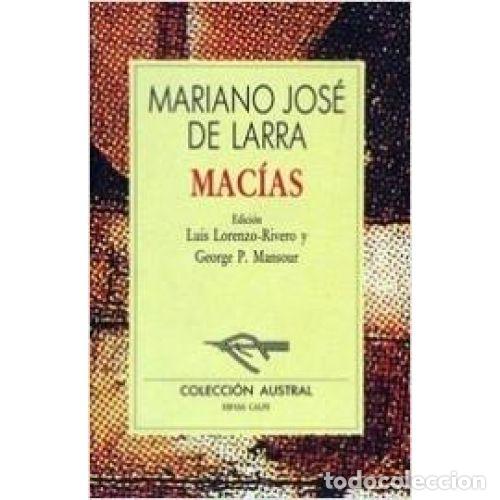 Libros: MAC&Iacute;AS - LARRA,M.JOSE - Foto 1