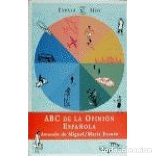 Libros: ABC DE LA OPINION ESPA&Ntilde;OLA - MIGUEL, AMANDO DE; ESCUIN, MARTA - Foto 1