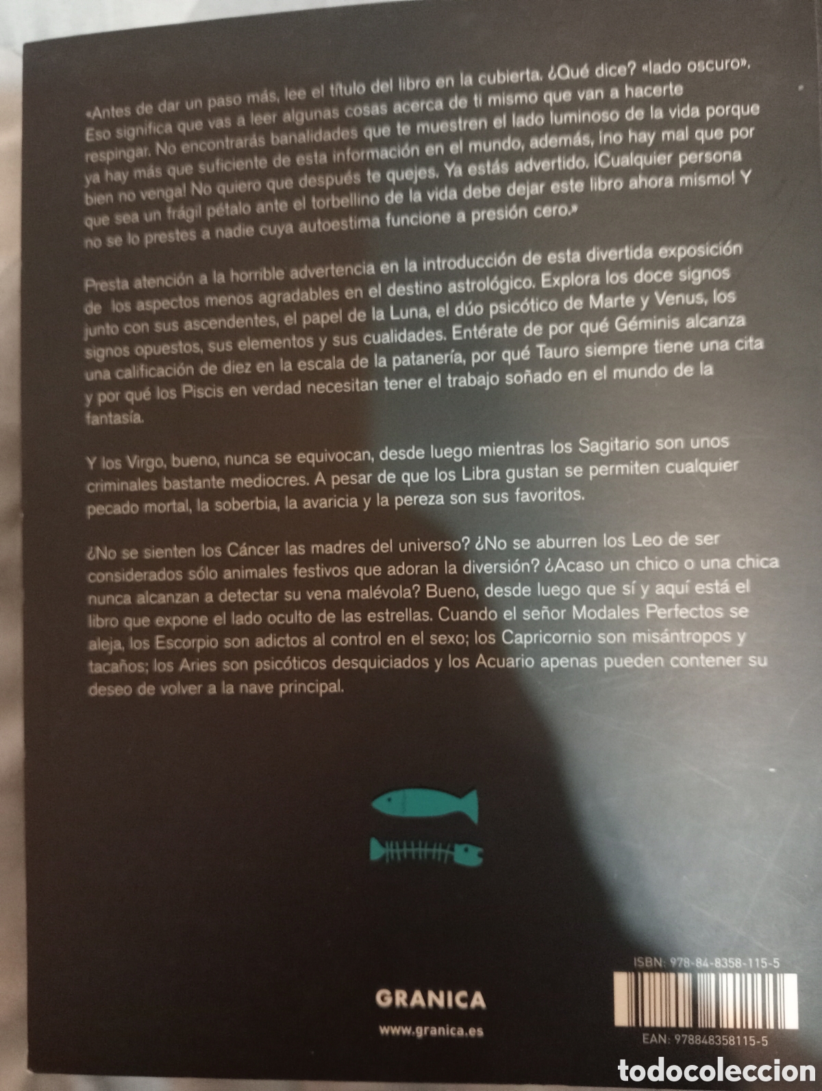 Libros: El lado oscuro del zodiaco. PRIMERA EDICI&Oacute;N - Foto 3