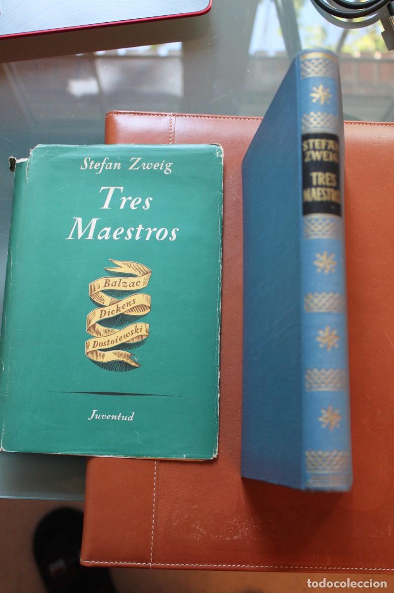 Libros: TRES MAESTROS. STEFAN ZWEIG - Foto 1