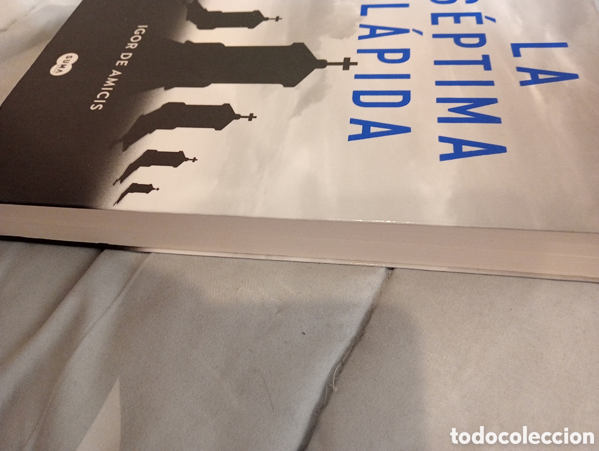 Libros: La s&eacute;ptima lapida Igor de Amicis PRIMERA EDICI&Oacute;N - Foto 3