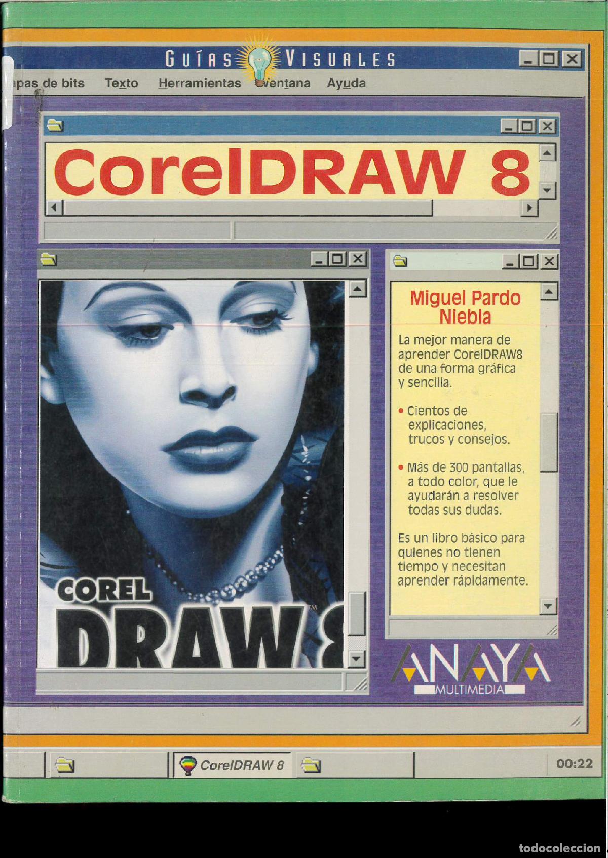 Libros: CorelDRAW 8 - Guia Visual (Spanish Edition) - MIGUEL PARDO NIEBLA - Foto 1