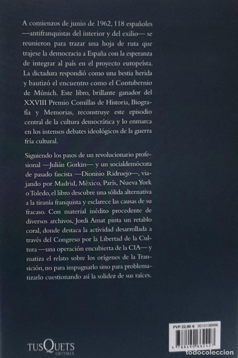 Libros: LA PRIMAVERA DE M&Uacute;NICH - Jordi Amat * - Foto 3