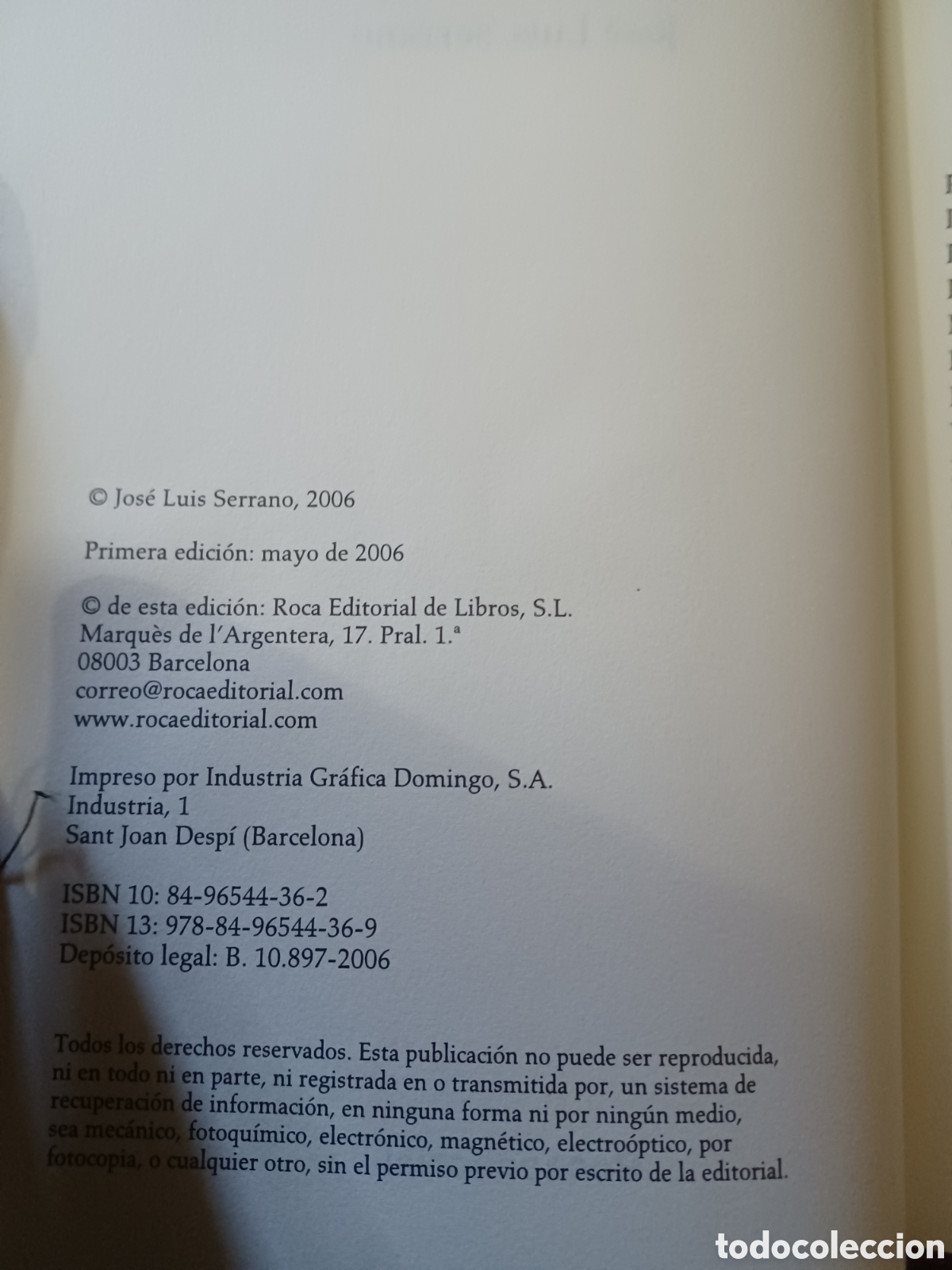 Libros: Barybook 309. Zawi Jos&eacute; Luis Serrano - Foto 3