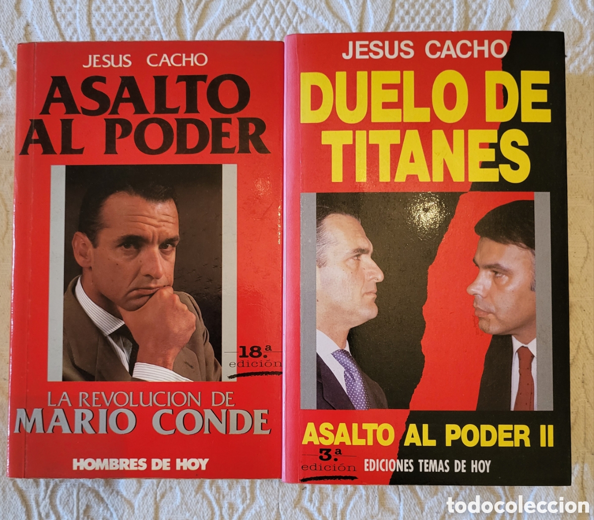 Libros: Asalto al poder y Duelo de titanes/JESUS CACHO - Foto 1
