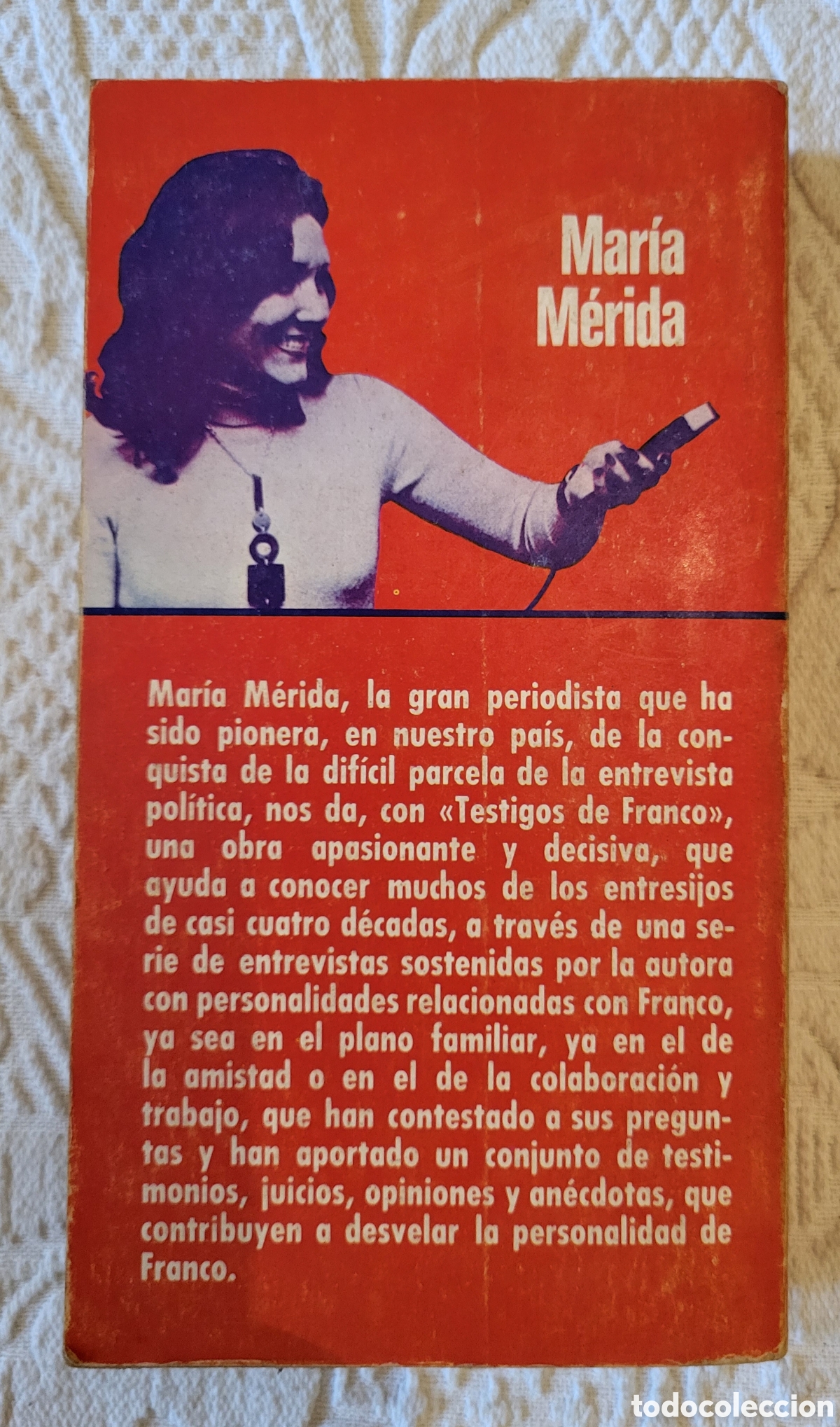 Libros: Testigos de Franco/MARIA MERIDA - Foto 2
