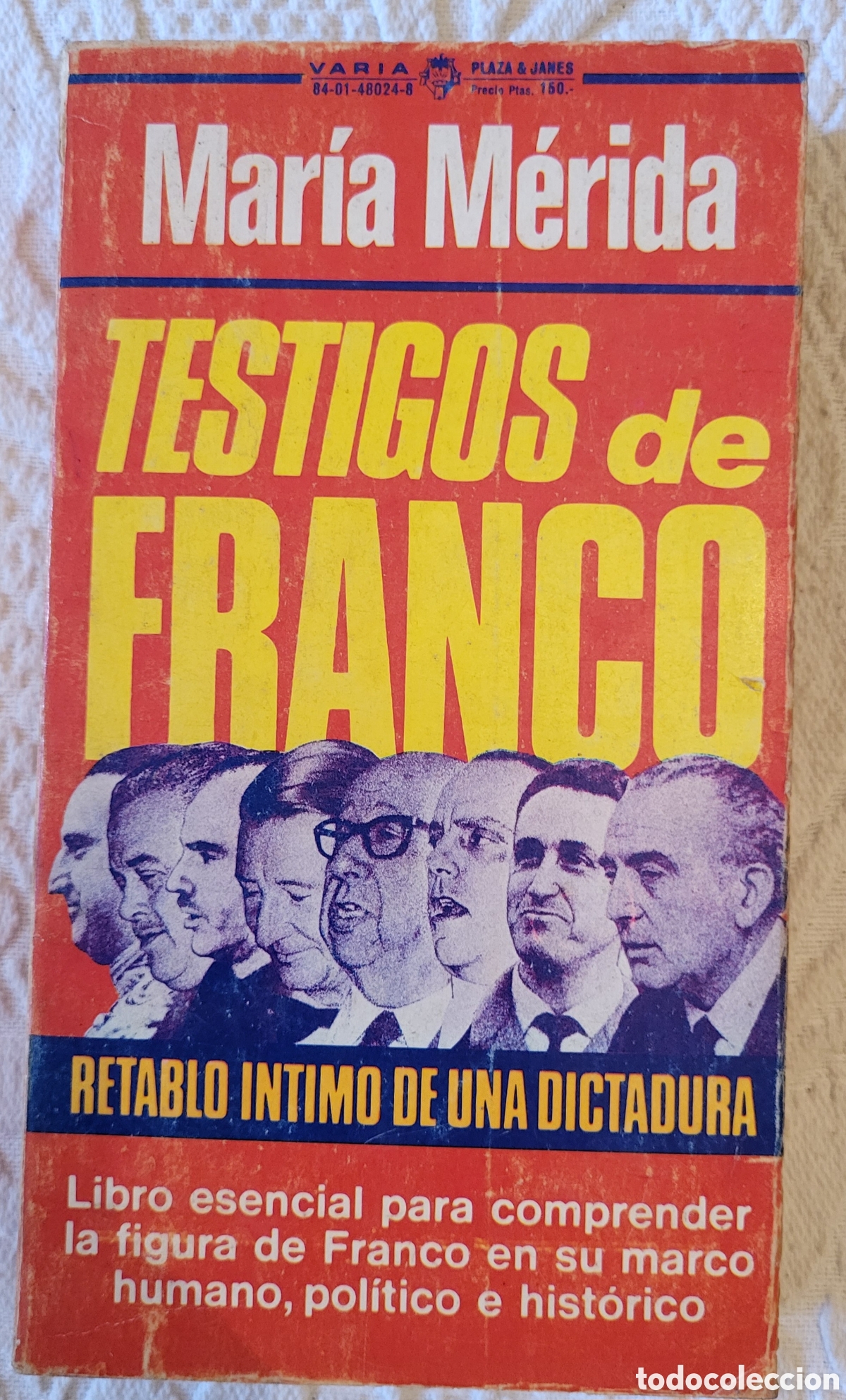 Libros: Testigos de Franco/MARIA MERIDA - Foto 1