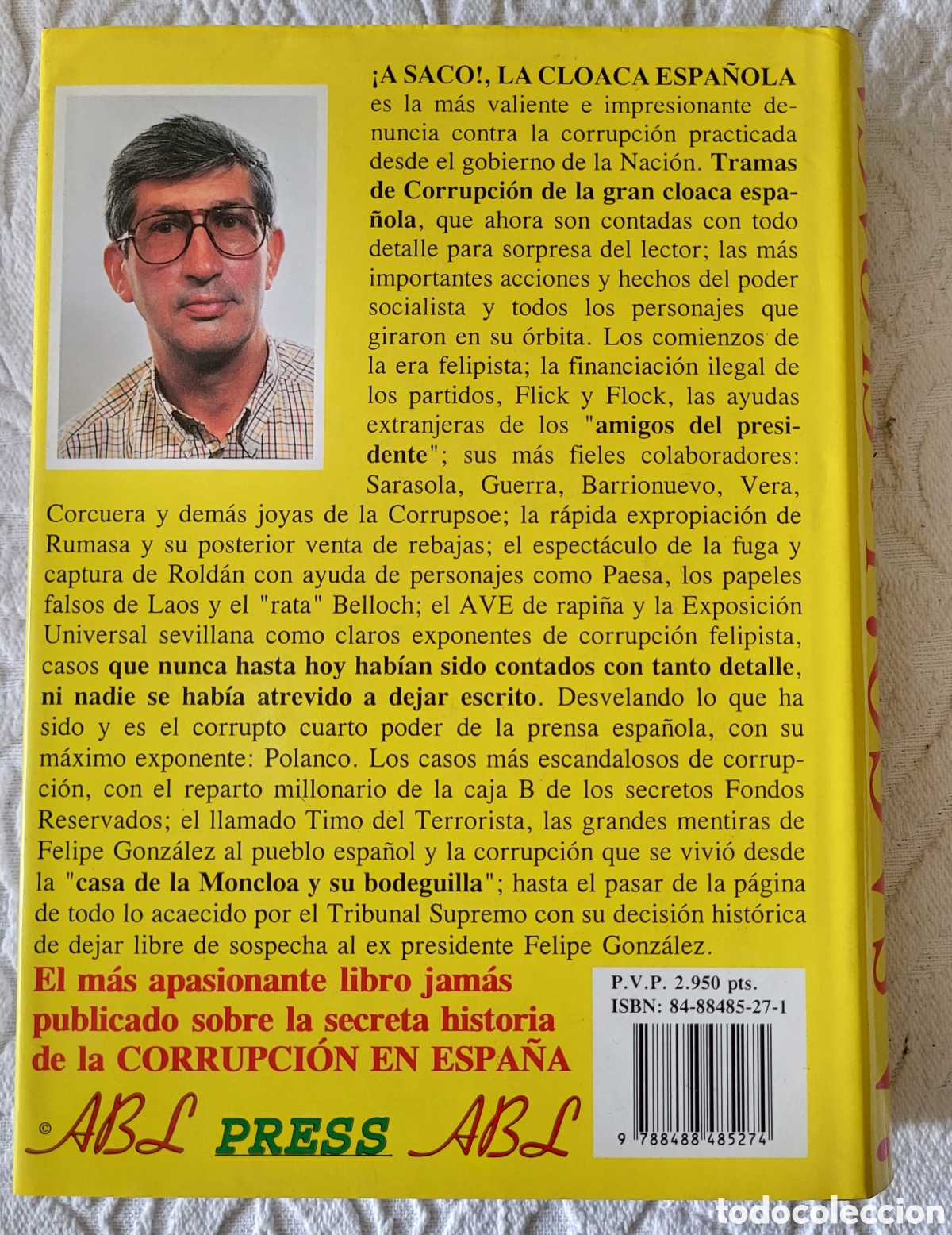 Libros: A SACO! La CLOACA Espa&ntilde;ola/Alvaro Baeza - Foto 2