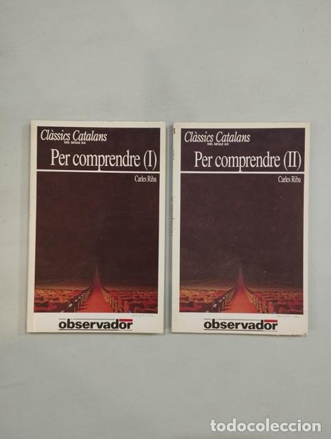 Libros: Carles Riba - Per comprendre (2 vol) - Foto 1