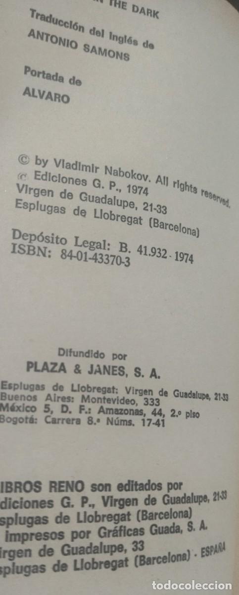 Libros: RISA EN LA OSCURIDAD / NABOKOV. LIBRO NUEVO. - Foto 8