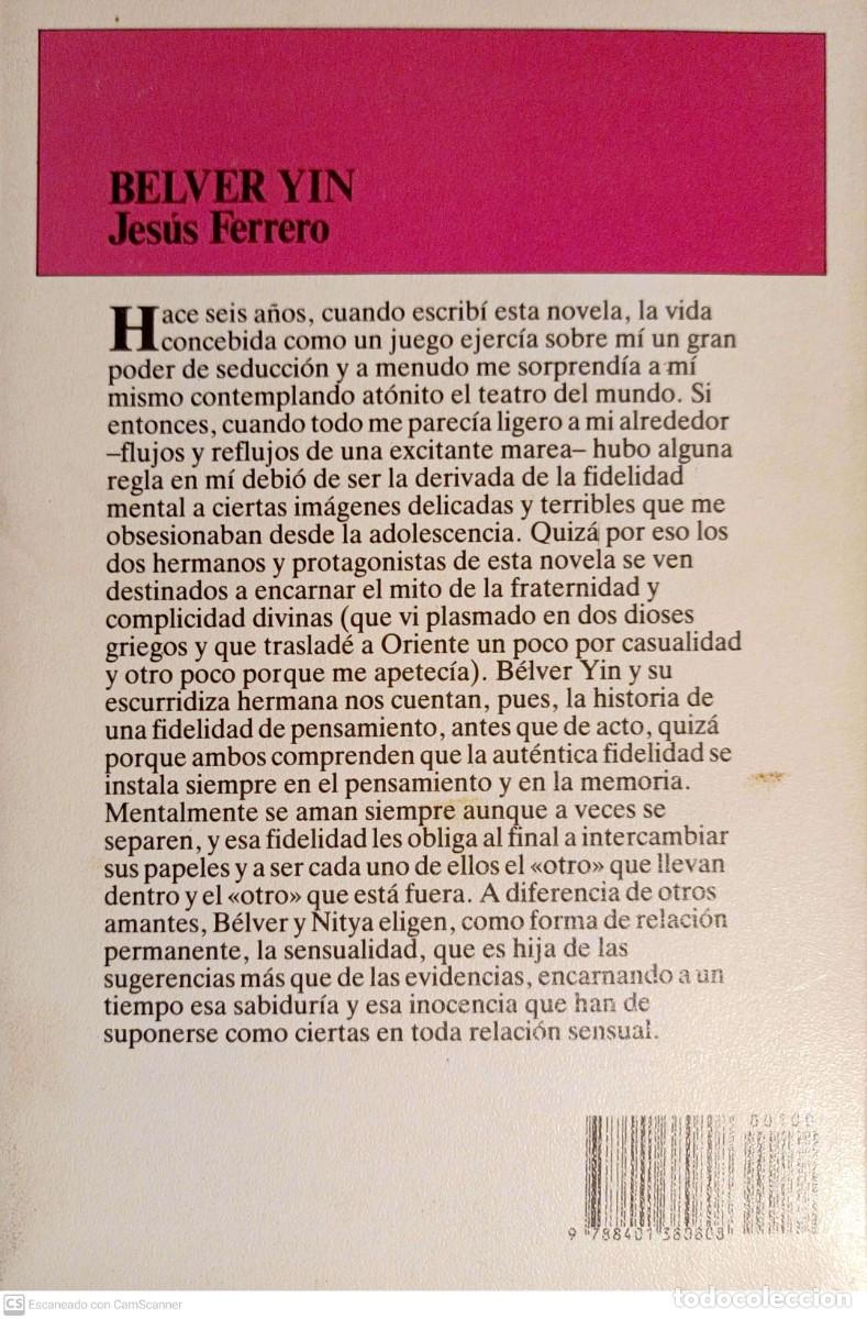 Libros: Belver Yin - Ferrero, Jes&uacute;s - Foto 4