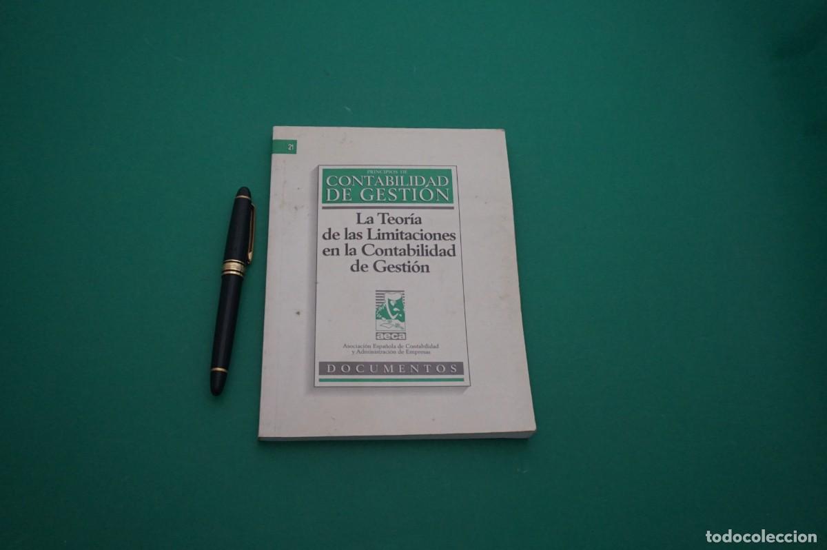 Libri di seconda mano: AMF-27C/ LA TEORIA DE LAS LIMITACIONES EN LA CONTABILIDAD DE GESTION - ASOCIACION ESPA&Ntilde;OLA DE CONTAB
