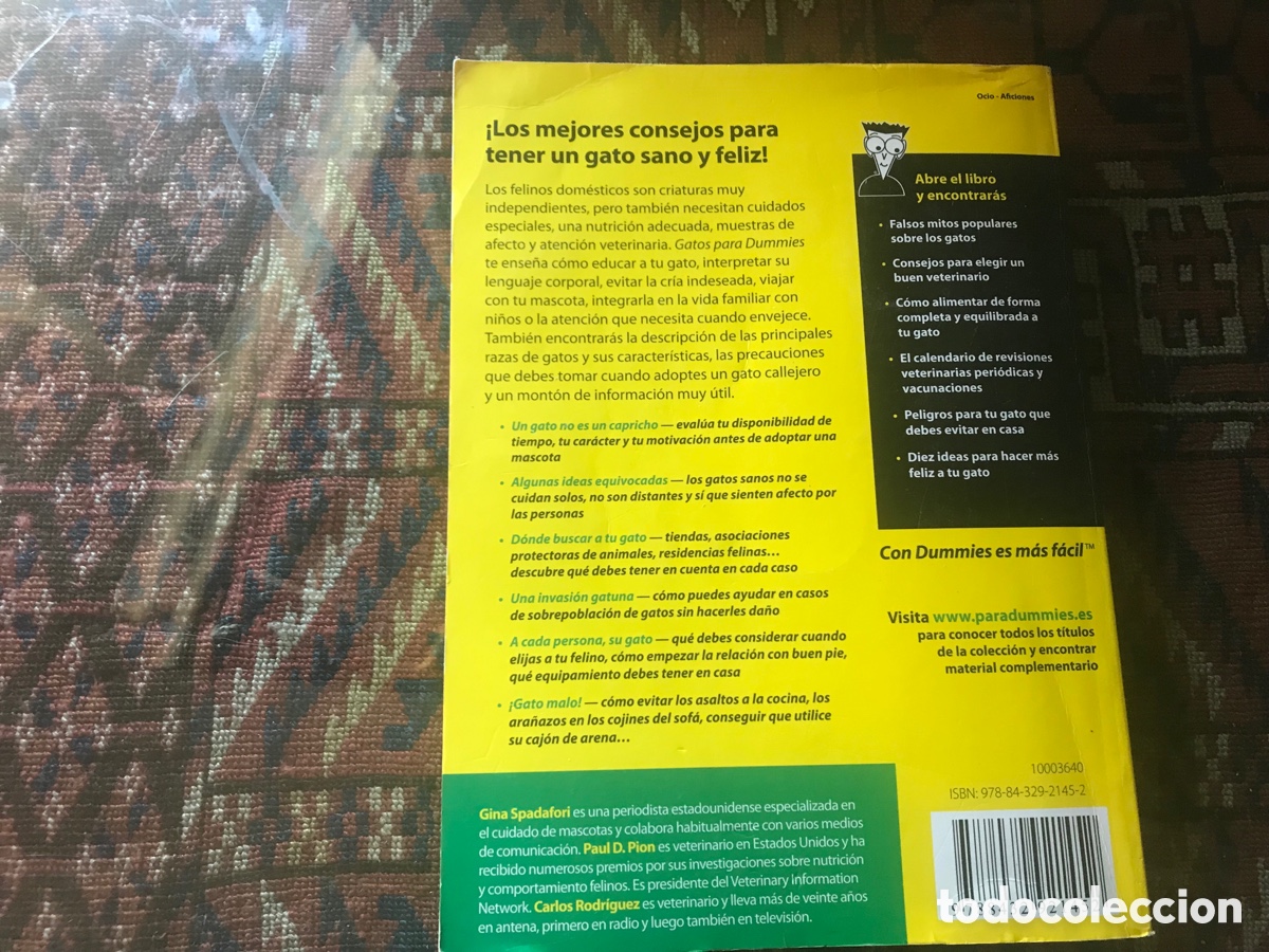 Libros: Gatos para Dummies. Gina Spadafori. Paul D. Dion - Foto 3