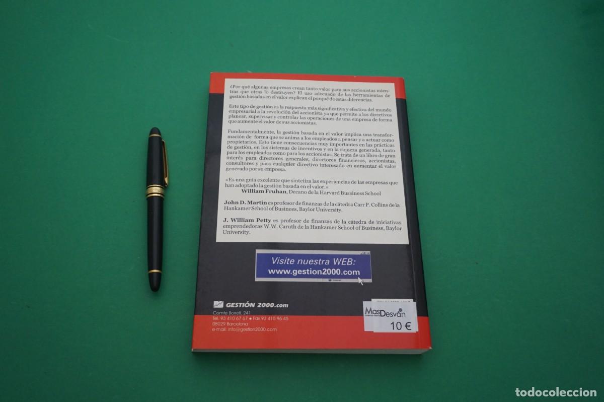 Libros: AMF-27C/ LA GESTION BASADA EN EL VALOR - JOHN D, MARTIN / GESTION 2000 EDITOR - Foto 6