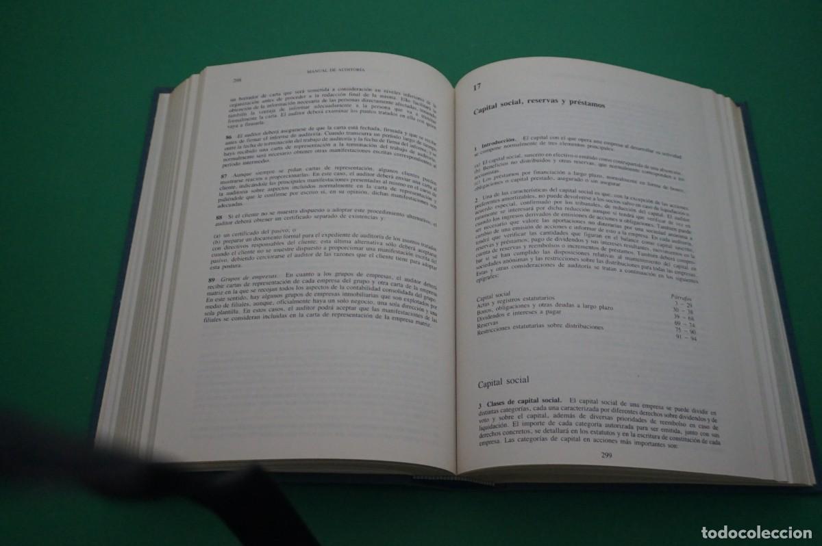 Libros: AMF-27D/ MANUAL DE AUDITORIA - COOPERS & LYBRAND / EDICIONES DEUSTO - Foto 4