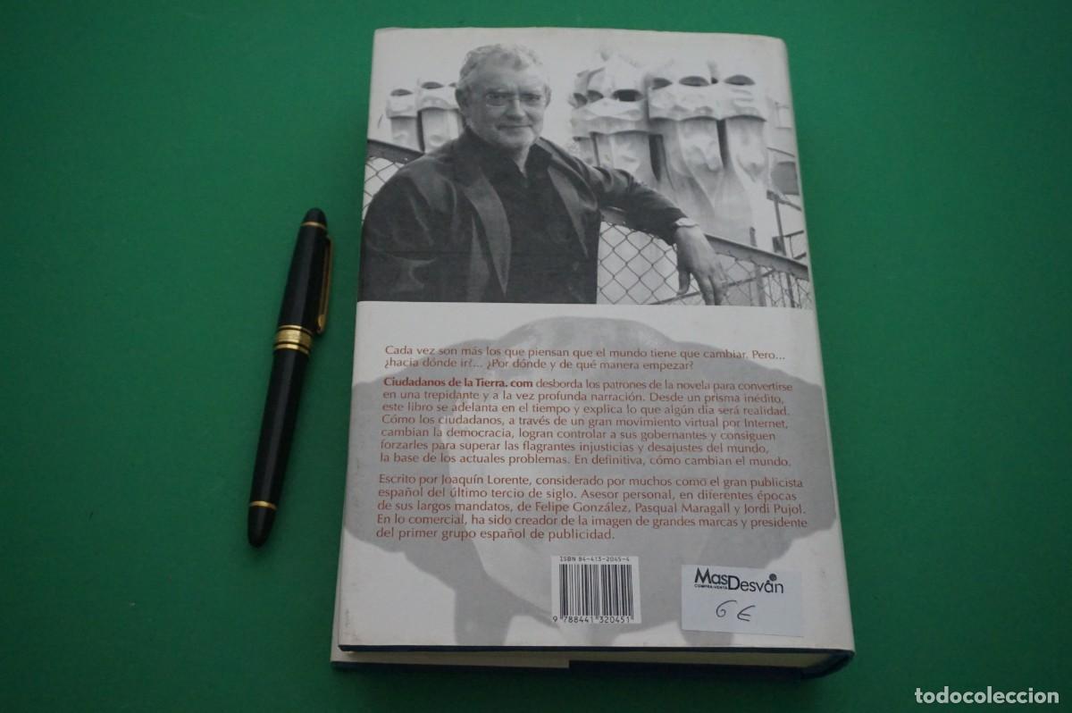 Libros: AMF-27D/ CIUDADANOS DE LA TIERRA. COM - JOAQUIN LORENTE / QUARTO EDITOR - Foto 5