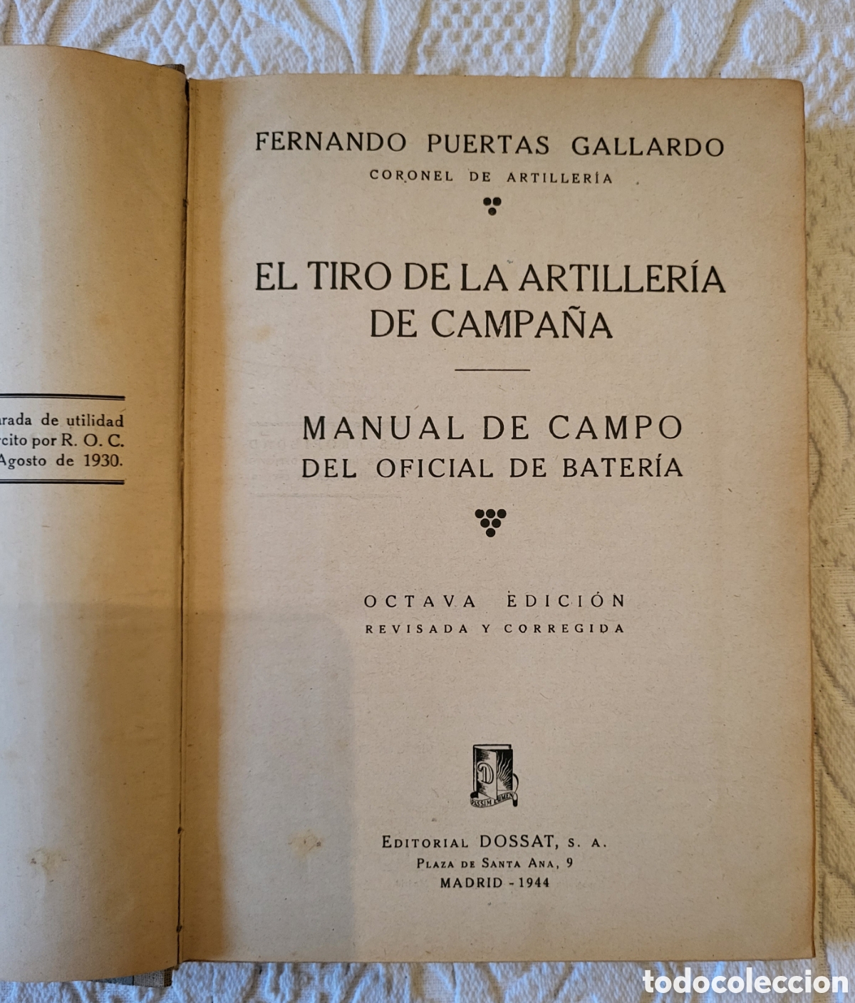 Libros: Manual de Tiro/Fernando Puertas Gallardo - Foto 2