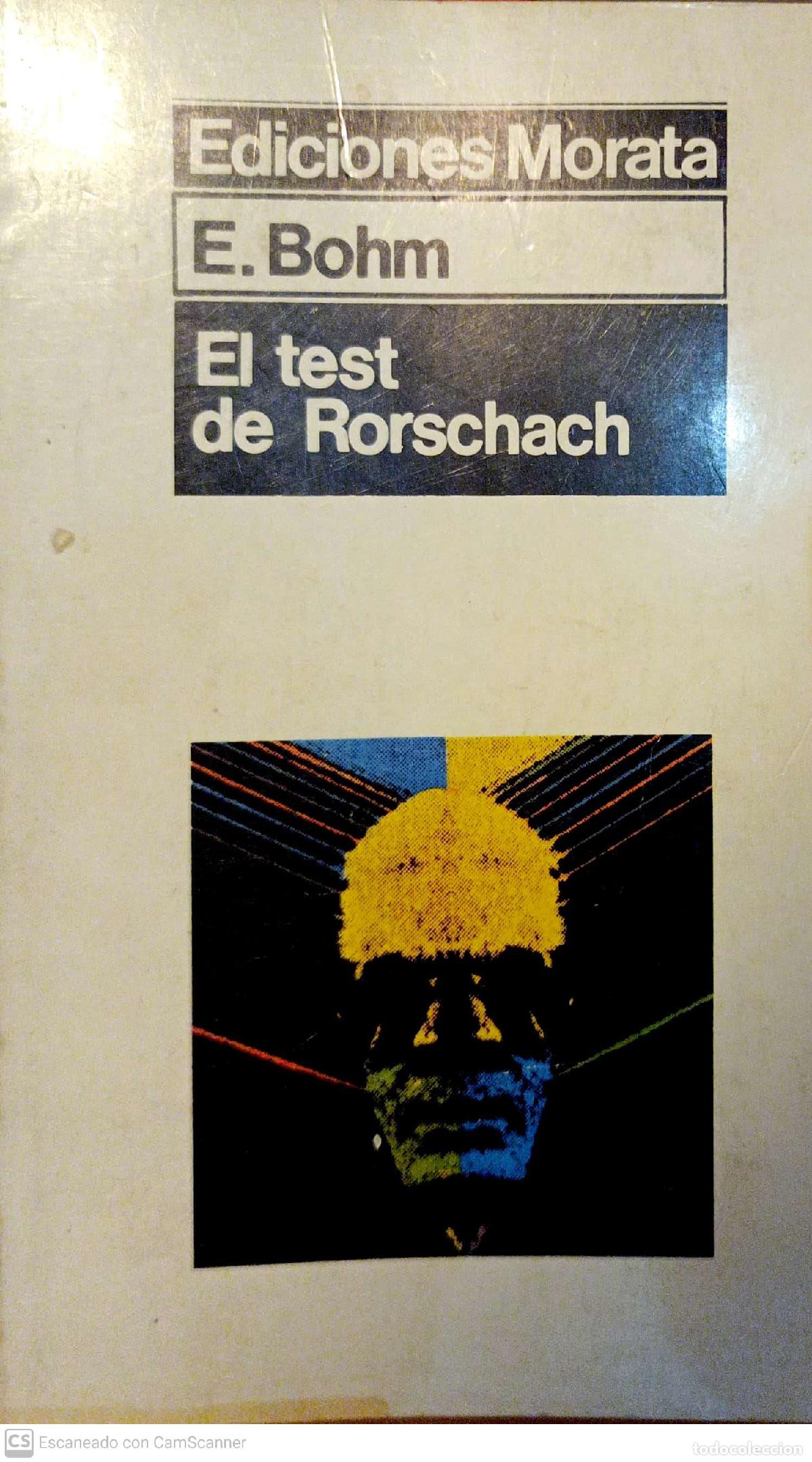 Libros: El Test de Rorschach - E. Bohm - Foto 1