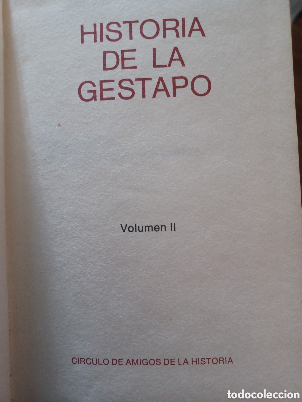 Libros: Barybook 144. . Historia de la Gestapo 2 c&iacute;rculo de amigos de la historia - Foto 3